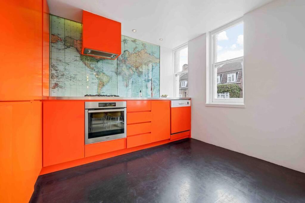 Luxury Apartment In Belsize Park London Bagian luar foto